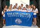 Media Day  Wheaton College Women's Swimming & Diving Media Day 2023-24 . - Photo By: KEITH NORDSTROM : Wheaton, Swimming, Media Day
